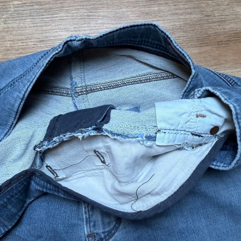 Diesel Krooley‎ JoggJeans Men 36 Blue Denim Sweatpants Hybrid Tapered Leg Pants